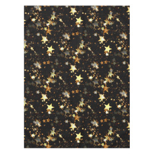 goldene Galaxie-Tischdecke Tischdecke