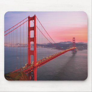 Goldene Gartbrücke Mousepad