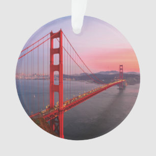 Goldene Gartbrücke Ornament