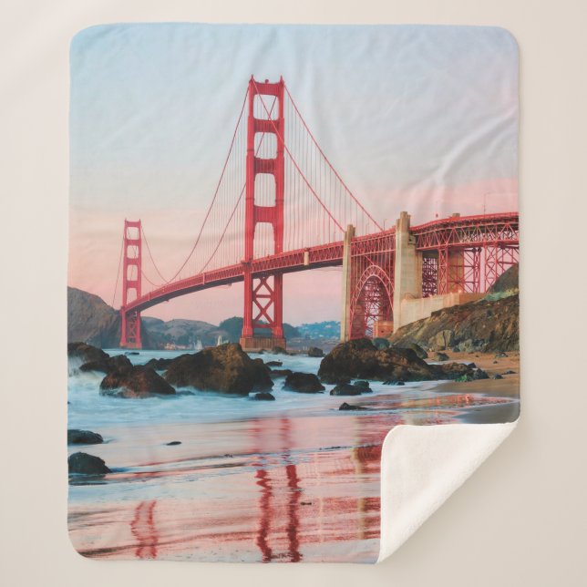 Goldene Gartbrücke Sherpadecke (Vorderseite)