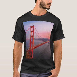 Goldene Gartbrücke T-Shirt