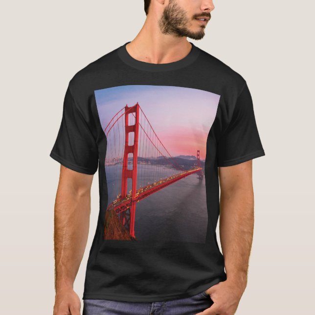Goldene Gartbrücke T-Shirt (Vorderseite)