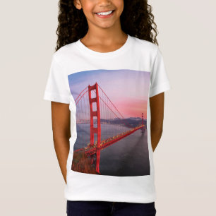 Goldene Gartbrücke T-Shirt