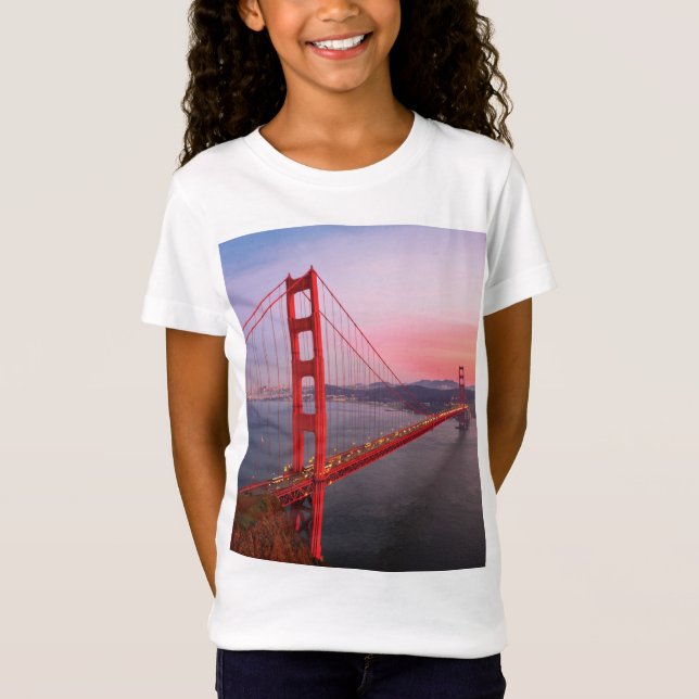 Goldene Gartbrücke T-Shirt (Vorderseite)