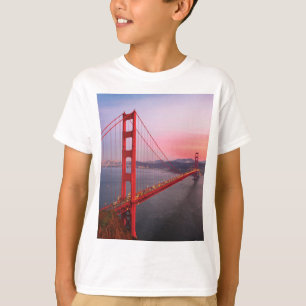 Goldene Gartbrücke T-Shirt