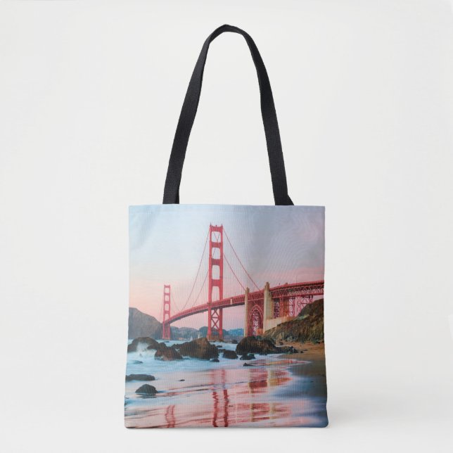 Goldene Gartbrücke Tasche (Vorderseite)