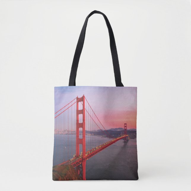 Goldene Gartbrücke Tasche (Vorderseite)