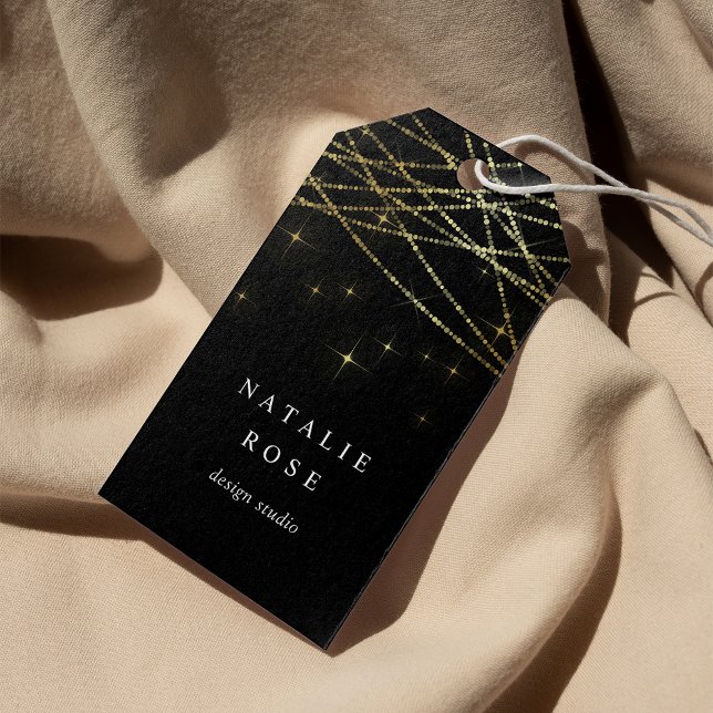 Goldene Gartenanlage Geschenkanhänger (Von Creator hochgeladen)