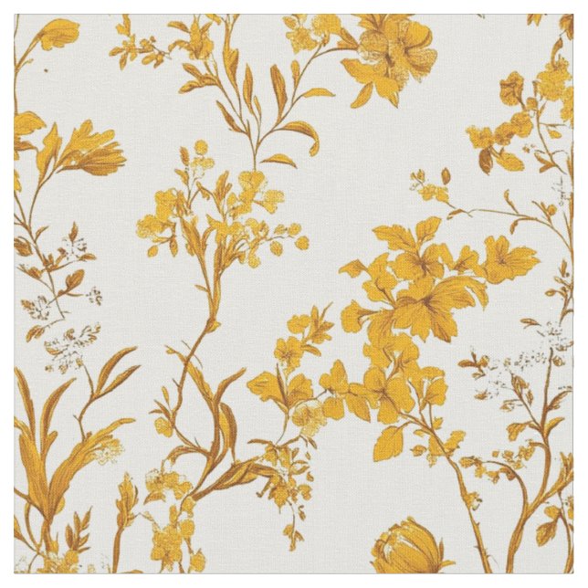 Goldene Gartentoile Stoff (Nahaufnahme)