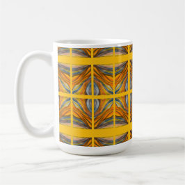 Goldene gelbe Wüste Inspirationen Kaffeetasse