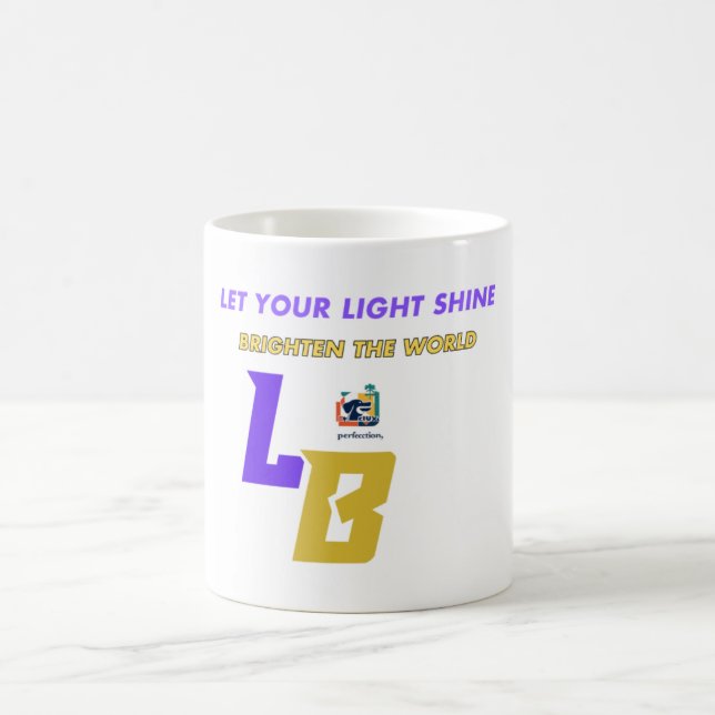 Goldene geometrische Illusionen Kaffeetasse (Mittel)