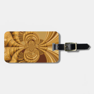Goldene Giraffe Kunstdruckerei Gepäckanhänger
