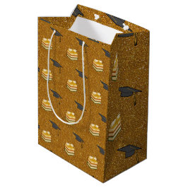 Goldene Glitzer-Abschlussfeier  Mittlere Geschenktüte