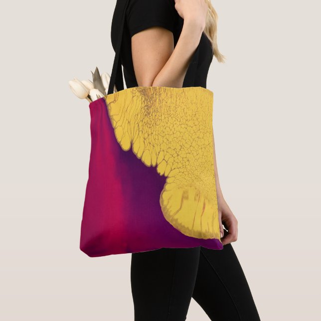 Goldene Glut Abstrakt Tasche (Von Nahem)