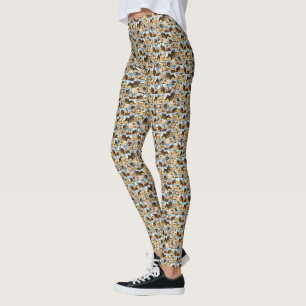 **"Goldene Gnade: Ein Palomino-FotoCollage"** Leggings