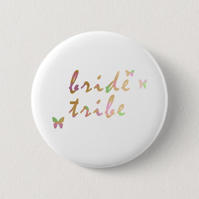Goldene Goldbräune und Rose Button (Vorderseite)