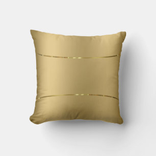 Goldene goldene Akzente werfen Kissen