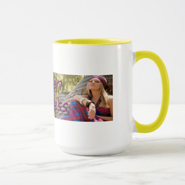 Goldene Göttin-Tasse 2 Tasse (Rechts)