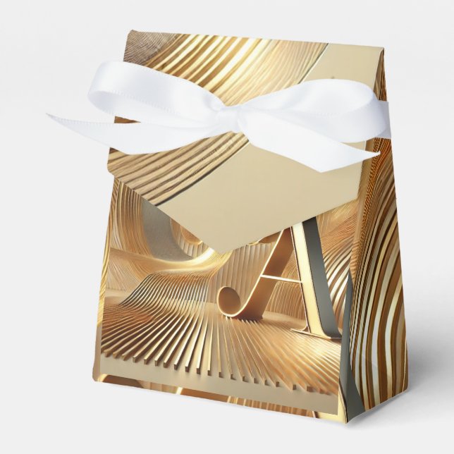 Goldene Harmonie Geschenkschachtel (Vorderseite)