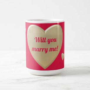 goldene Herzen, personalisiert Kaffeetasse