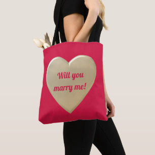 goldene Herzen Tasche