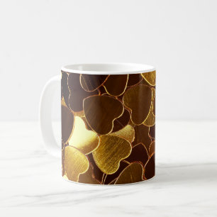 Goldene Herzen Tasse