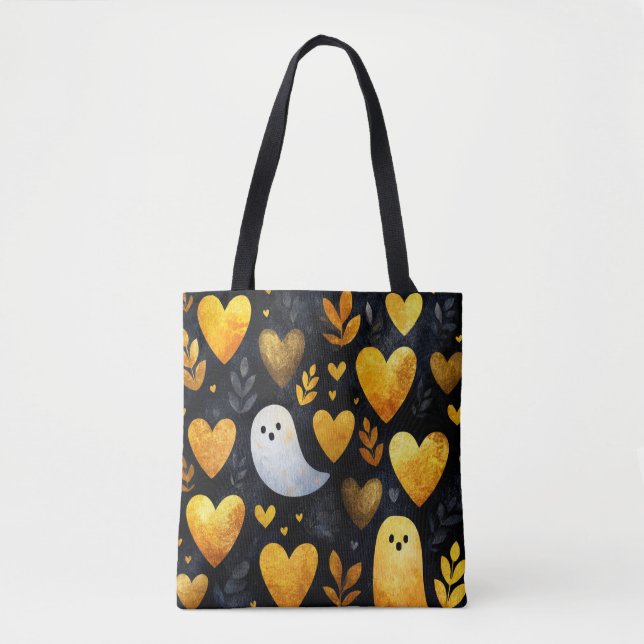 Goldene Herzen und Geister Tasche (Vorderseite)