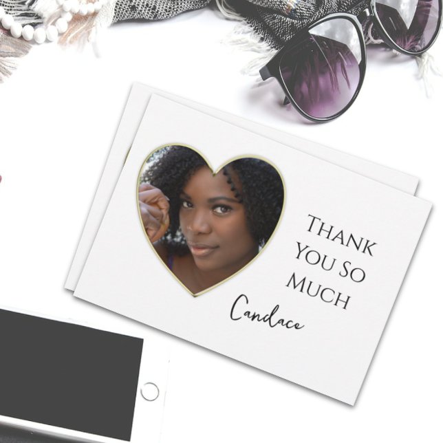 Goldene Herzrahmen Foto Abschluss Vielen Dank (Von Creator hochgeladen)