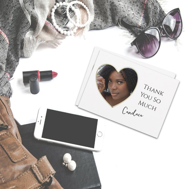 Goldene Herzrahmen Foto Abschluss Vielen Dank (Von Creator hochgeladen)