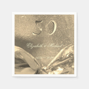 Goldene Hochzeit 50 Jahre Jubiläum 50 Jahre Jubilä Serviette