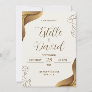 Goldene Hochzeit: Eintritt in die Liebe Einladung