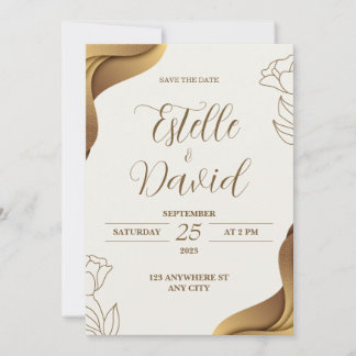 Goldene Hochzeit: Eintritt in die Liebe Einladung