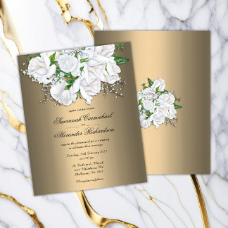 Goldene Hochzeit Flyer