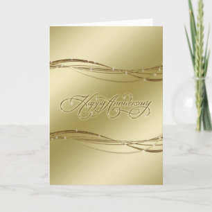 Goldene Hochzeit Glückwunschkarte Karte