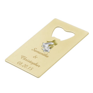 Goldene Hochzeit Kreditkarten Flaschenöffner