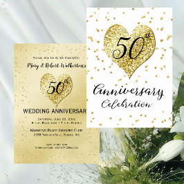 Goldene Hochzeit zum 50. Jubiläum Einladung