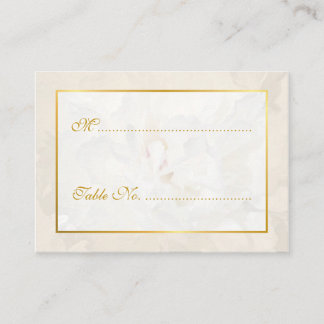 Goldene Hochzeitstische Ortsbezeichnung und Zahlen Platzkarte