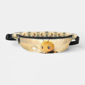 Goldene Hummel im Blütentanz.9 Bauchtasche