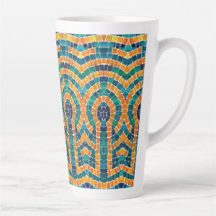 GOLDENE ICONS MOSAIK Hoher Latte-Becher Milchtasse
