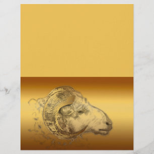 Goldene Jahreszeit chinesischer Zodiakäse Buchstab