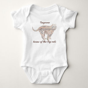Goldene Jubiläum-Feier Guyanas Baby Strampler