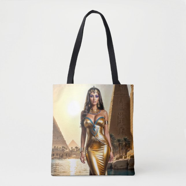 Goldene Königin des Nils Tasche (Vorderseite)