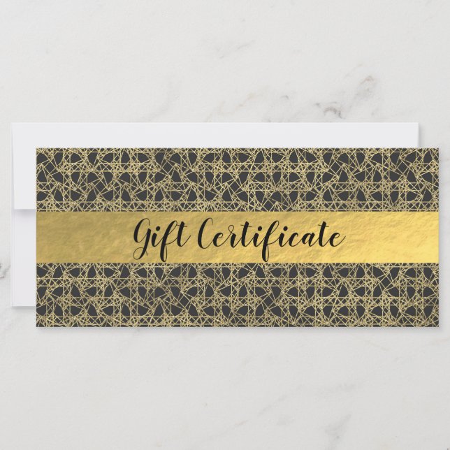Goldene Krone Golden Modern Glam Geschenk (Vorderseite)
