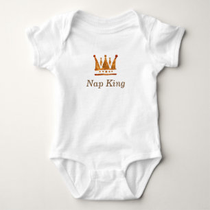 Goldene Krone, Nickerchen King Baby Jersey Bodysui Strampler