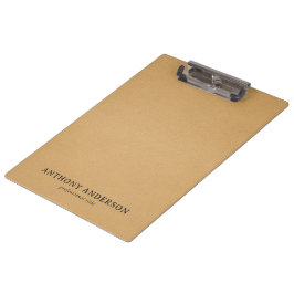 Goldene Kunstleder-Textur-Design Klemmbrett