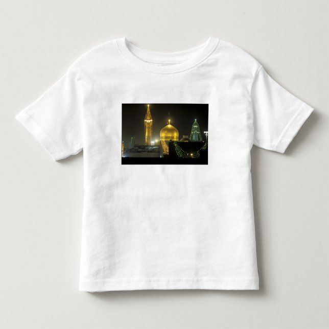 Goldene Kuppel des Imam Reza Shrine Komplexes Kleinkind T-shirt (Vorderseite)