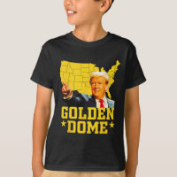 Goldene Kuppel Trump Große amerikanische Karte Pat