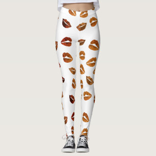 Goldene Kuss-Leggings Leggings