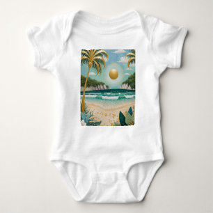Goldene Küste Baby Strampler