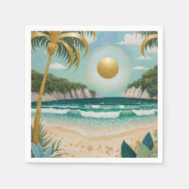 Goldene Küste Serviette